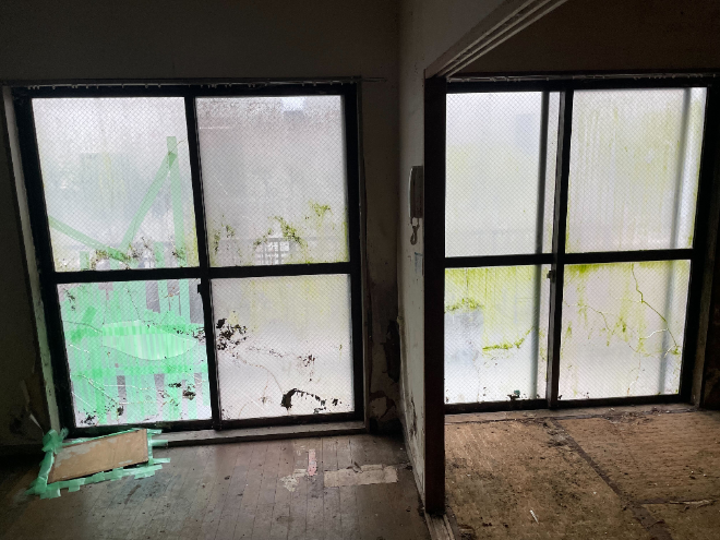 神奈川県藤沢市のマンションスケルトン工事（施工前）